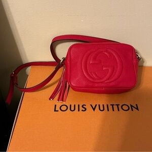 Soho Gucci Crossbody Red
